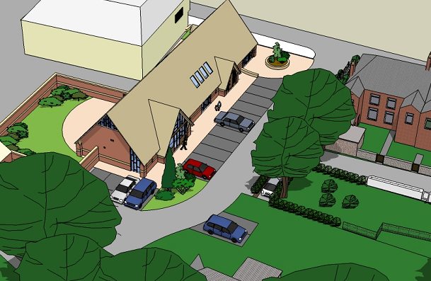 Computer model by Brian Foxley Architect